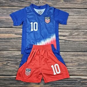 USA Away kid's soccer uniform